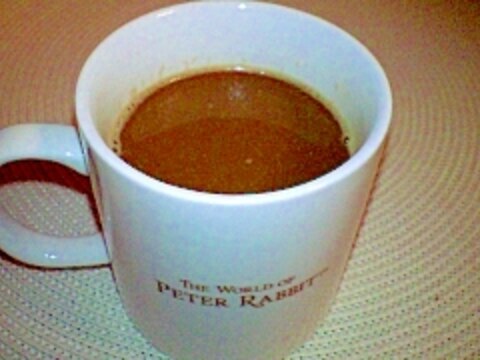 ホッと一息❤白ココアコーヒー　